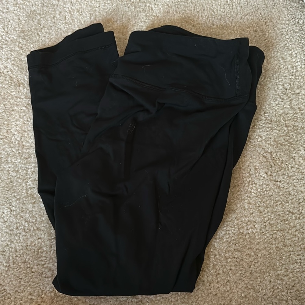 Women’s 90 Degree by Reflex Black Workout Capri Size L